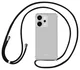 Oppo Reno 14 Hoesje met Koord Schokbestendig TPU Transparant afbeelding 1
