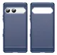 Sony Xperia 10 VII Hoesje Geborsteld TPU Flexibele Back Cover Blauw afbeelding 2