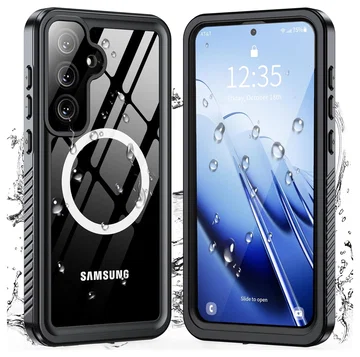 SBG Outdoor Case Samsung Galaxy S25 FE Waterdicht met MagSafe / Qi2 Zwart