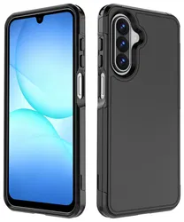 Samsung Galaxy A17 Hoesje Dual-Layer Hybride Back Cover met MagSafe / Qi2 Zwart afbeelding