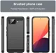 Google Pixel 10a Hoesje Geborsteld TPU Flexibele Back Cover Zwart afbeelding 4
