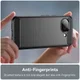 Google Pixel 10a Hoesje Geborsteld TPU Flexibele Back Cover Zwart afbeelding 7