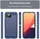 Google Pixel 10a Hoesje Geborsteld TPU Flexibele Back Cover Blauw afbeelding 4