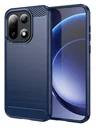 OnePlus 15 Hoesje Geborsteld TPU Flexibele Back Cover Blauw
