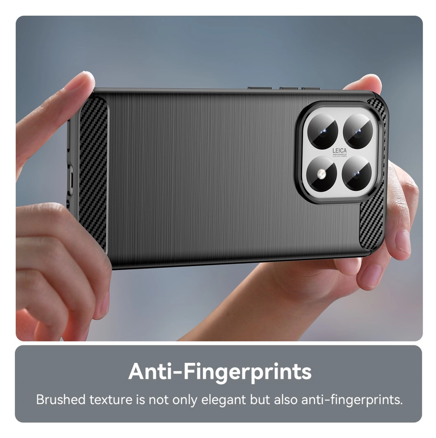 Xiaomi 15T Hoesje Geborsteld TPU Flexibele Back Cover Zwart afbeelding 7