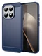 Xiaomi 15T Hoesje Geborsteld TPU Flexibele Back Cover Blauw