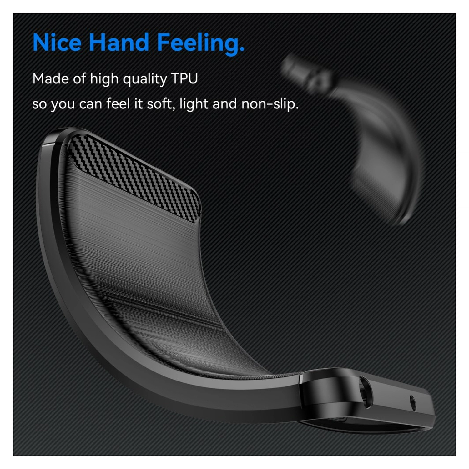 Xiaomi 15T Pro Hoesje Geborsteld TPU Flexibele Back Cover Zwart afbeelding 5