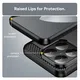 Xiaomi 15T Pro Hoesje Geborsteld TPU Flexibele Back Cover Zwart afbeelding 7