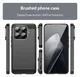 Xiaomi 15T Pro Hoesje Geborsteld TPU Flexibele Back Cover Zwart afbeelding 8