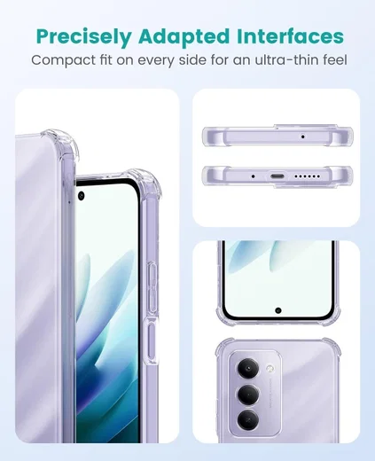 Xiaomi Redmi 15 (4G) Hoesje Schokbestendig en Dun TPU Back Cover Transparant afbeelding 2