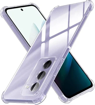Xiaomi Redmi 15 (4G) Hoesje Schokbestendig en Dun TPU Back Cover Transparant