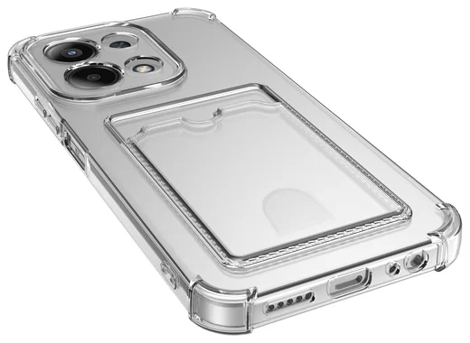 Xiaomi Redmi 15 (4G) Hoesje Dun TPU met Pasjeshouder Back Cover Transparant afbeelding 5