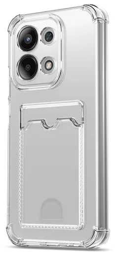 Xiaomi Redmi 15 (4G) Hoesje Dun TPU met Pasjeshouder Back Cover Transparant afbeelding 6