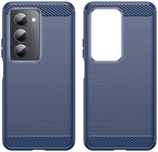 Xiaomi Redmi 15 (4G) Hoesje Geborsteld TPU Flexibele Back Cover Blauw afbeelding 4