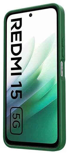 Xiaomi Redmi 15 (4G) Hoesje met MagSafe Back Cover Matte Groen afbeelding 13