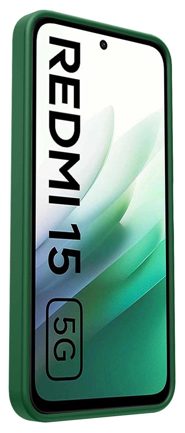 Xiaomi Redmi 15 (4G) Hoesje met MagSafe Back Cover Matte Groen afbeelding 12