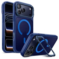 SUPCASE UB Mag iPhone 17 Pro Max Hoesje MagSafe Camera Kickstand Blauw afbeelding