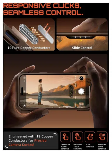 SUPCASE UB Grip Apple iPhone 17 Pro Max Hoesje MagSafe Kickstand Leer Bruin afbeelding 8