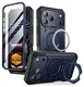 SUPCASE UB Grip Pro Apple iPhone 17 Pro Hoesje Full Protect MagSafe Stand Blauw