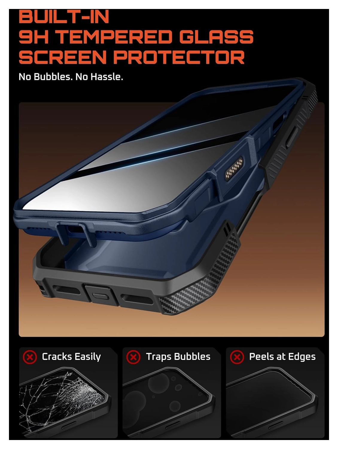 SUPCASE UB Grip Pro Apple iPhone 17 Pro Hoesje Full Protect MagSafe Stand Blauw afbeelding 10