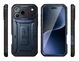 SUPCASE UB Pro Apple iPhone 17 Pro Hoesje Full Protect Kickstand Blauw afbeelding 14