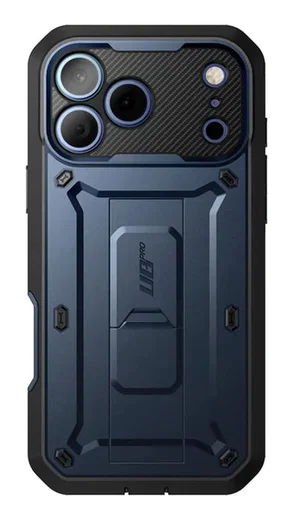 SUPCASE UB Pro Apple iPhone 17 Pro Hoesje Full Protect Kickstand Blauw afbeelding 2