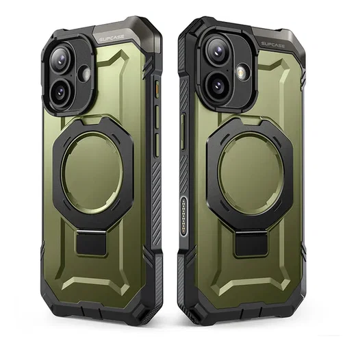 SUPCASE UB Grip Apple iPhone 17 Hoesje MagSafe Kickstand Groen afbeelding 11