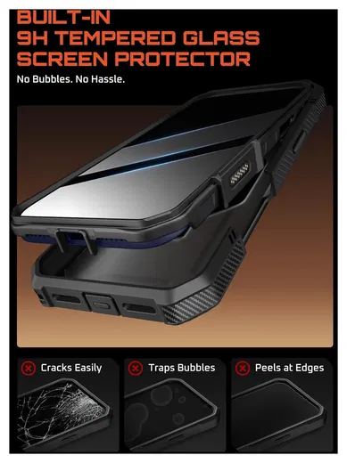 SUPCASE UB Grip Pro Apple iPhone 17 Pro Max Hoesje MagSafe Kickstand Zwart afbeelding 9