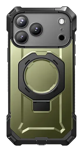 SUPCASE UB Grip Apple iPhone 17 Pro Max Hoesje MagSafe Kickstand Groen afbeelding 2