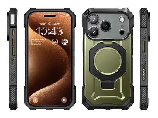 SUPCASE UB Grip Apple iPhone 17 Pro Max Hoesje MagSafe Kickstand Groen afbeelding 14