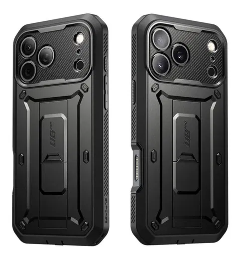 SUPCASE UB Pro Apple iPhone 17 Pro Max Hoesje Full Protect Kickstand Zwart afbeelding 13