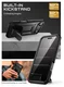 SUPCASE UB Pro iPhone Air Hoesje Full Protect Kickstand Zwart afbeelding 6