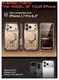 SUPCASE UB Grip Pro Apple iPhone 17 Pro Hoesje Full Protect MagSafe Stand Goud afbeelding 3