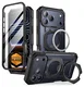 SUPCASE UB Grip Pro Apple iPhone 17 Pro Hoesje Full Protect MagSafe Stand Zwart