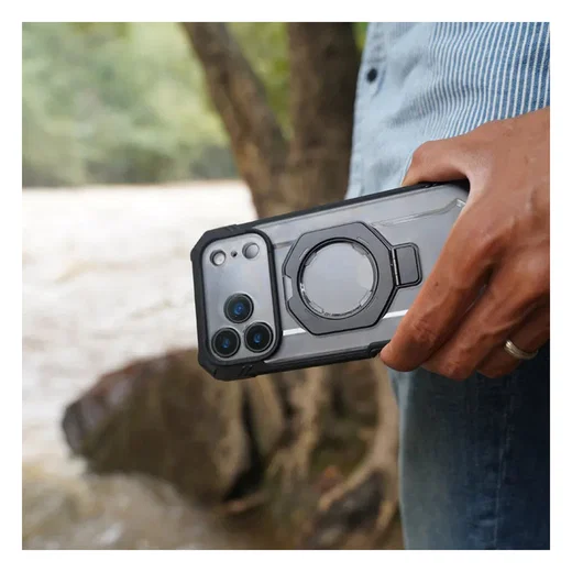 SUPCASE UB Grip Pro Apple iPhone 17 Pro Hoesje Full Protect MagSafe Stand Zwart afbeelding 11