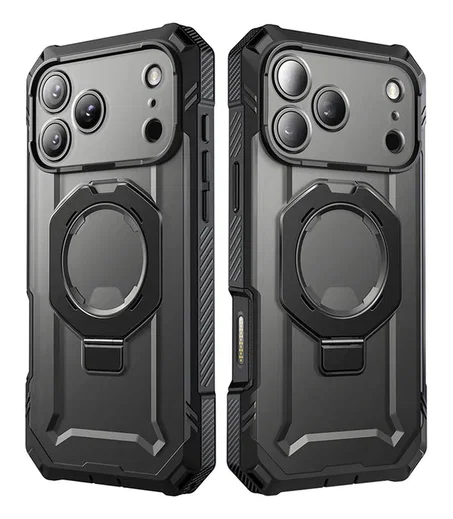 SUPCASE UB Grip Pro Apple iPhone 17 Pro Hoesje Full Protect MagSafe Stand Zwart afbeelding 13