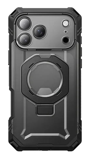 SUPCASE UB Grip Pro Apple iPhone 17 Pro Hoesje Full Protect MagSafe Stand Zwart afbeelding 2