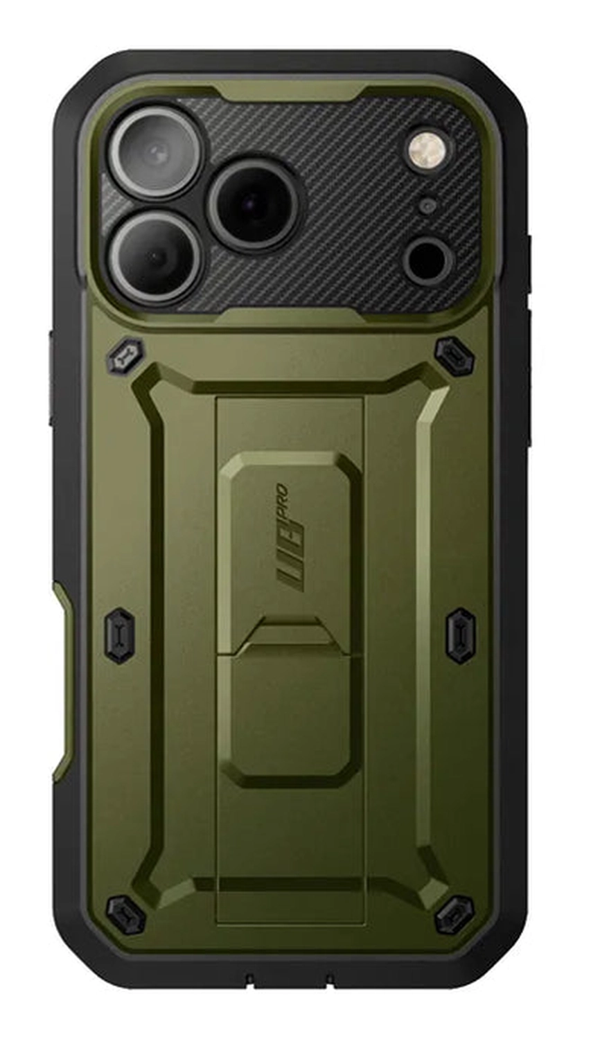 SUPCASE UB Pro Apple iPhone 17 Pro Hoesje Full Protect Kickstand Groen afbeelding 2