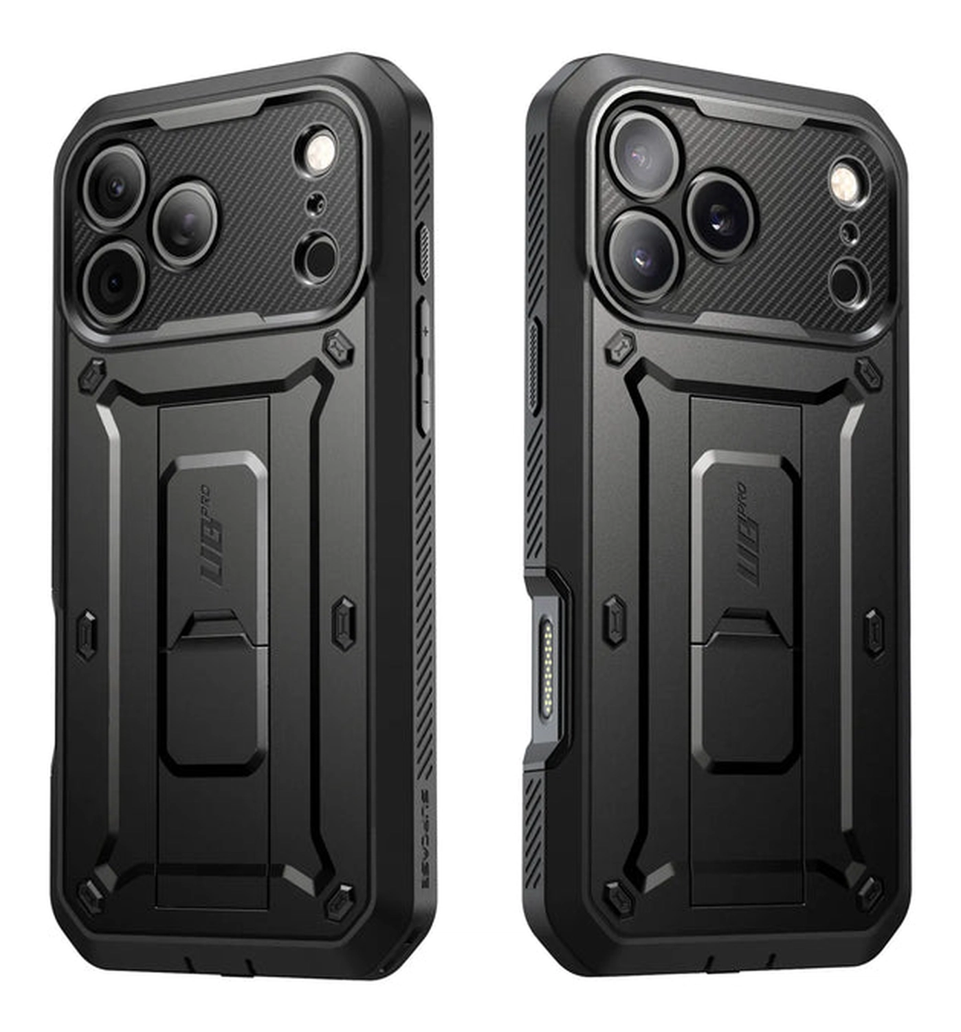 SUPCASE UB Pro Apple iPhone 17 Pro Hoesje Full Protect Kickstand Zwart afbeelding 13