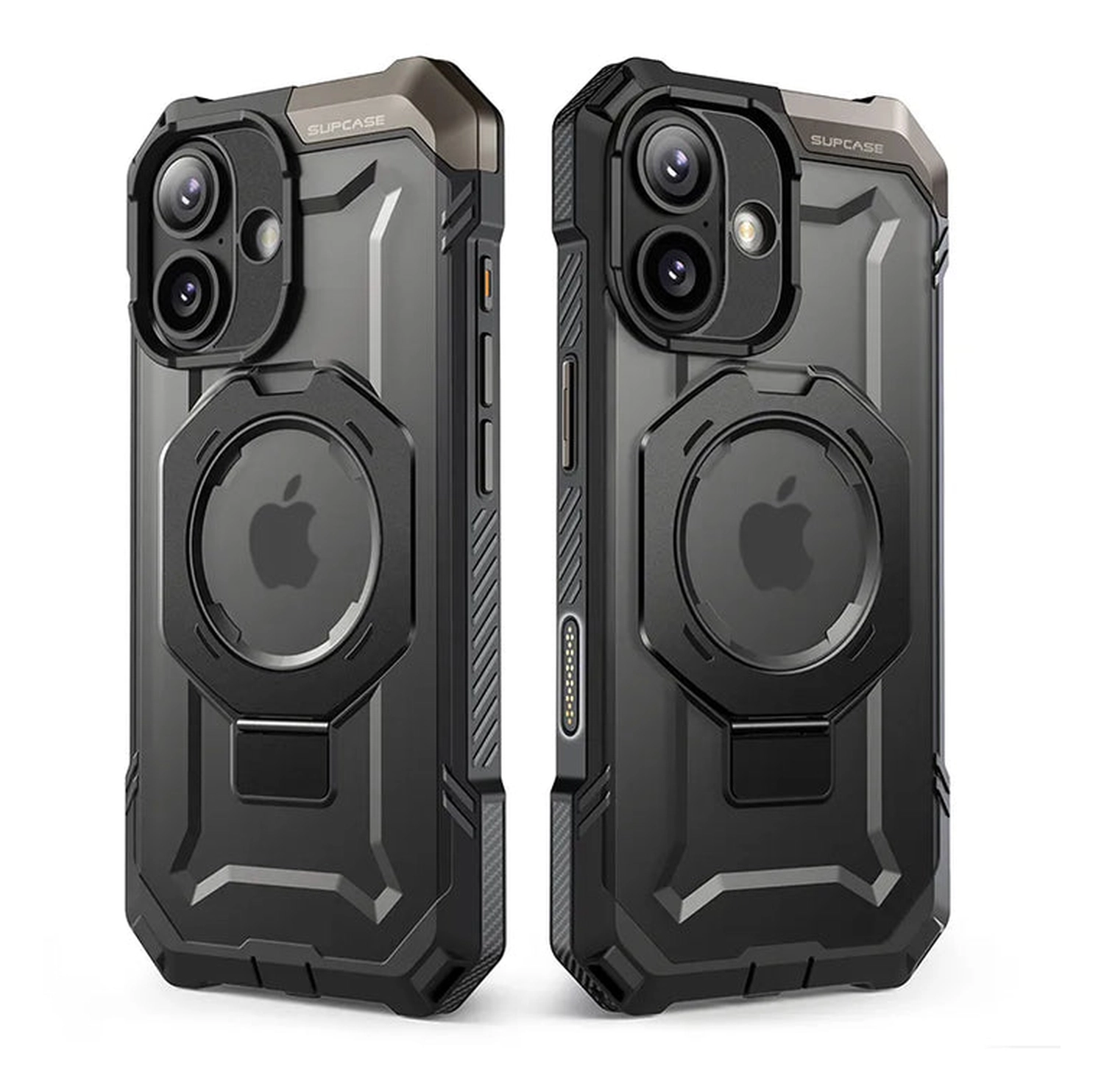 SUPCASE UB Grip Apple iPhone 17 Hoesje MagSafe Kickstand Transparant Zwart afbeelding 12