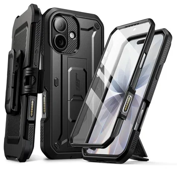 SUPCASE UB Pro Apple iPhone 17 Hoesje Full Protect Kickstand Zwart