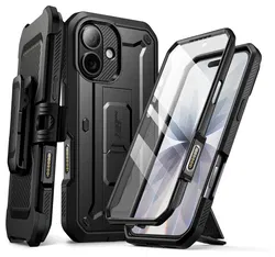 SUPCASE UB Pro Apple iPhone 17 Hoesje Full Protect Kickstand Zwart afbeelding