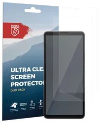 Rosso Sony Xperia 10 VII Screen Protector Case Friendly Folie Duo Pack afbeelding