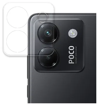 Rosso Xiaomi Poco M7 Pro Camera Lens Protector Transparant