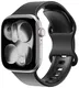 SBG Siliconen - Apple Watch Bandje - 1-11/SE - 38/40/41/42MM - Zwart