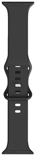 SBG Siliconen - Apple Watch Bandje - 1-11/SE - 38/40/41/42MM - Zwart afbeelding 13