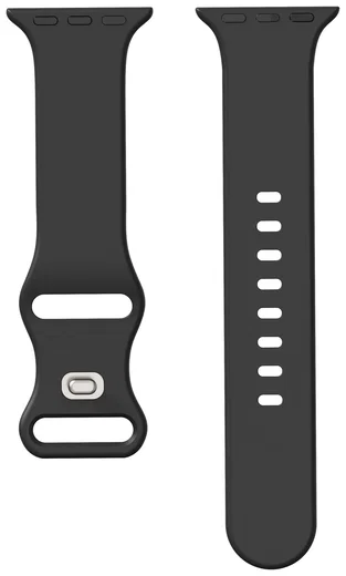 SBG Siliconen - Apple Watch Bandje - 1-11/SE - 38/40/41/42MM - Zwart afbeelding 14