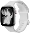 SBG Siliconen - Apple Watch Bandje - 1-11/SE - 38/40/41/42MM - Wit