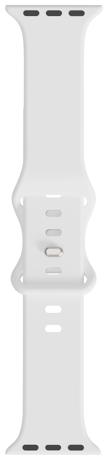 SBG Siliconen - Apple Watch Bandje - 1-11/SE - 38/40/41/42MM - Wit afbeelding 13