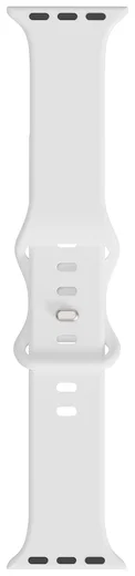 SBG Siliconen - Apple Watch Bandje - 1-11/SE - 38/40/41/42MM - Wit afbeelding 13